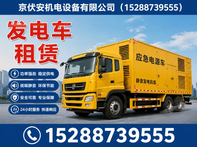 南阳发电机租赁展示图